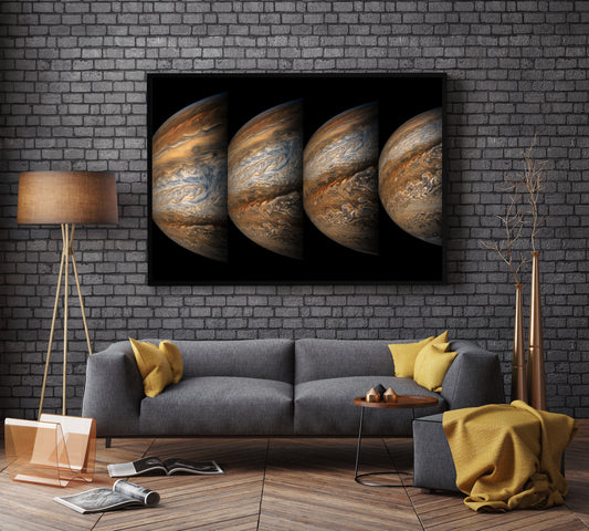 Huitième approche rapprochée de Juno vers Jupiter