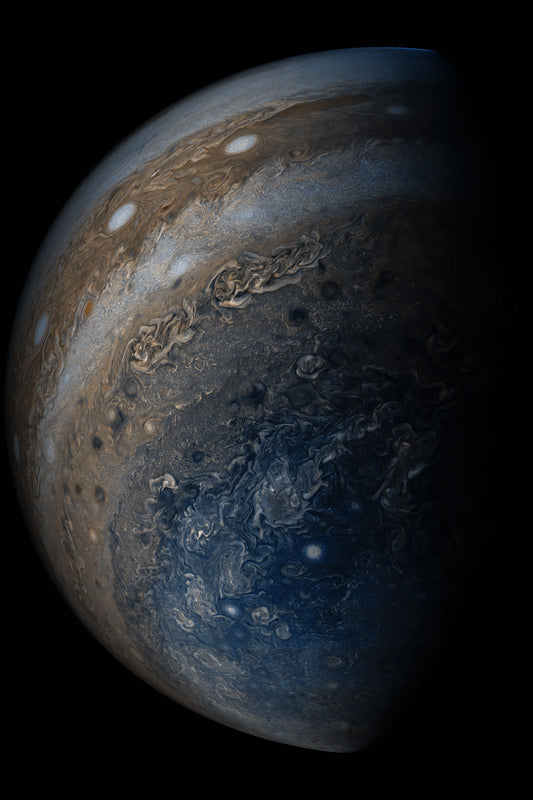 Les nuages ​​multicolores de Jupiter
