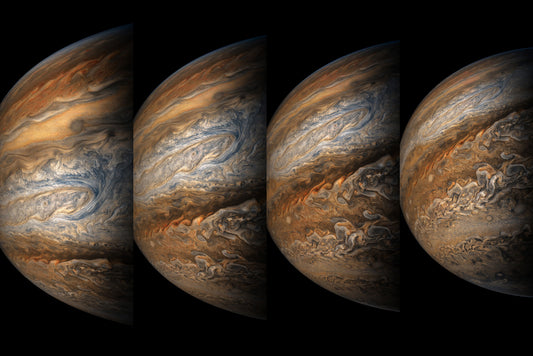 Huitième approche rapprochée de Juno vers Jupiter