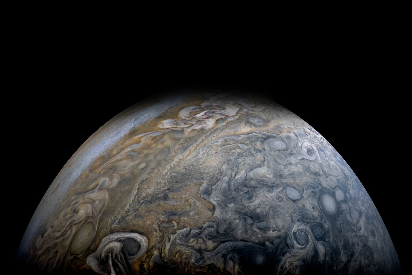 Paysage nuageux jovien